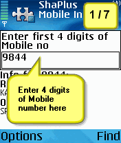 ShaPlus Mobile Info v 1.2 -Trace region and operator of any Indian Mobile Number