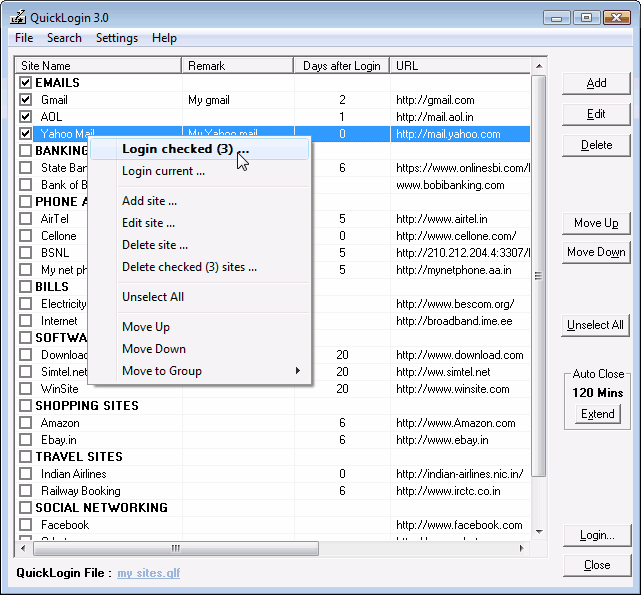 Windows 7 QuickLogin 3.0 full